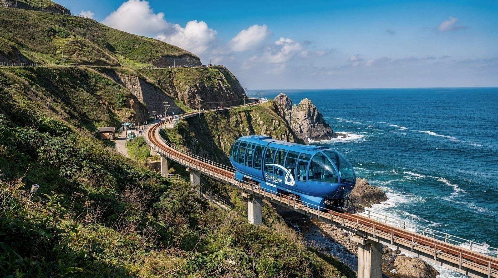Busan's Coastal Train: Sky Capsule and Beach Train Guide