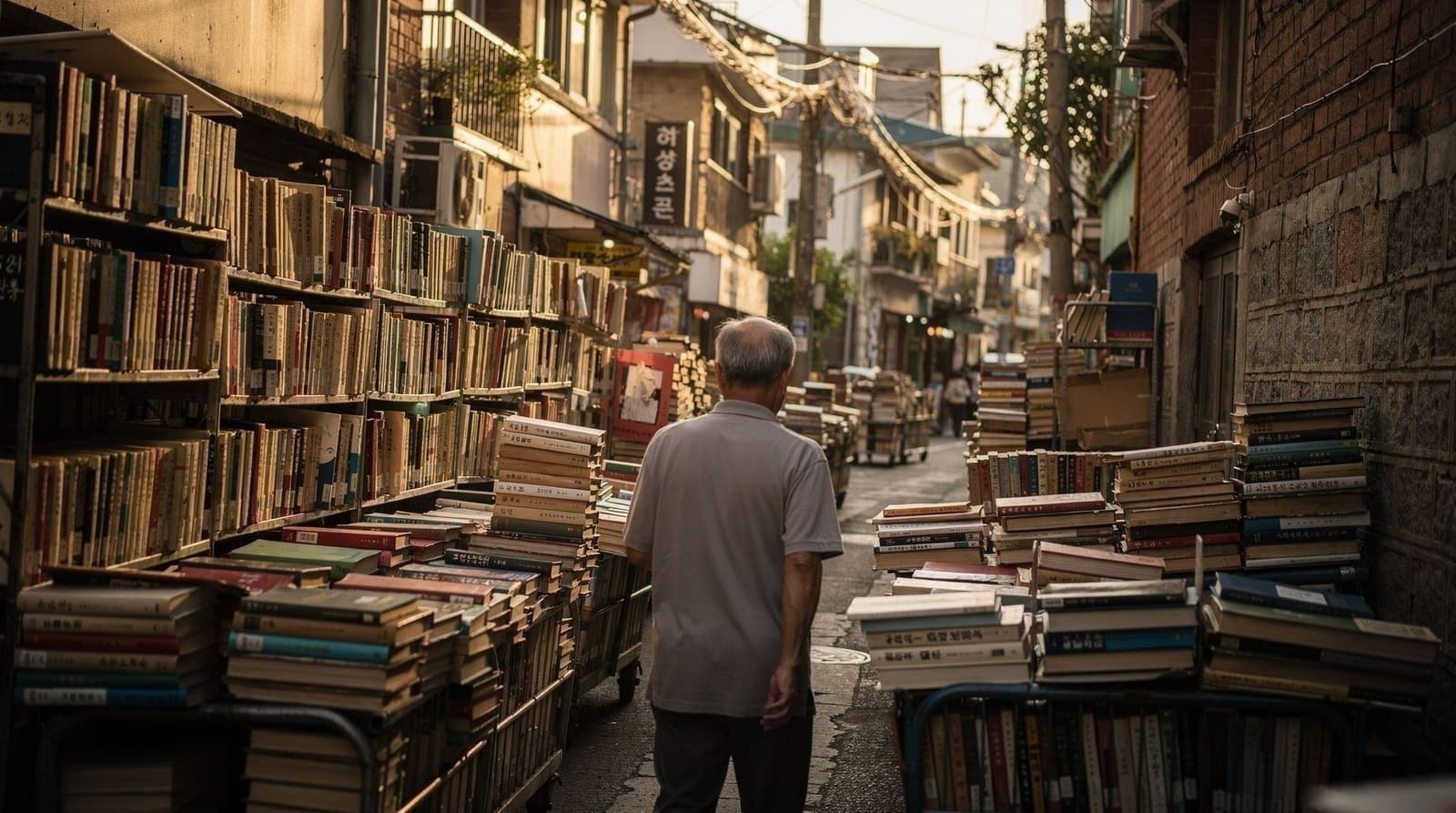 Bosu-dong Book Street: Busan's secondhand book alley