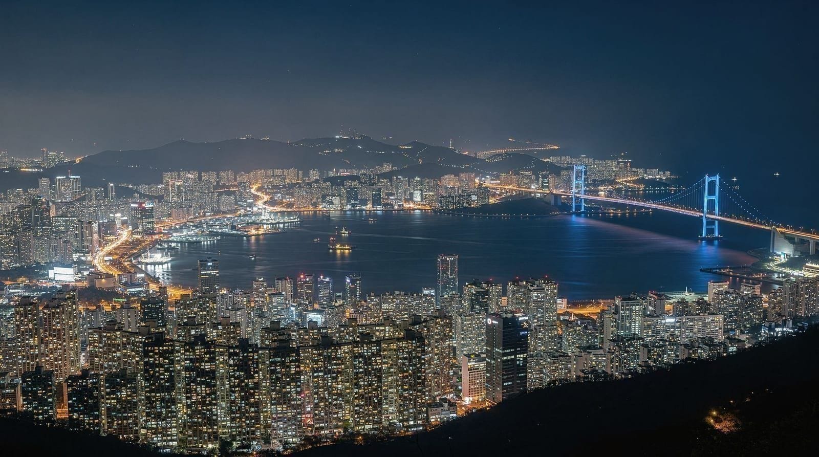 Busan night views: the best spots to see the city after dark
