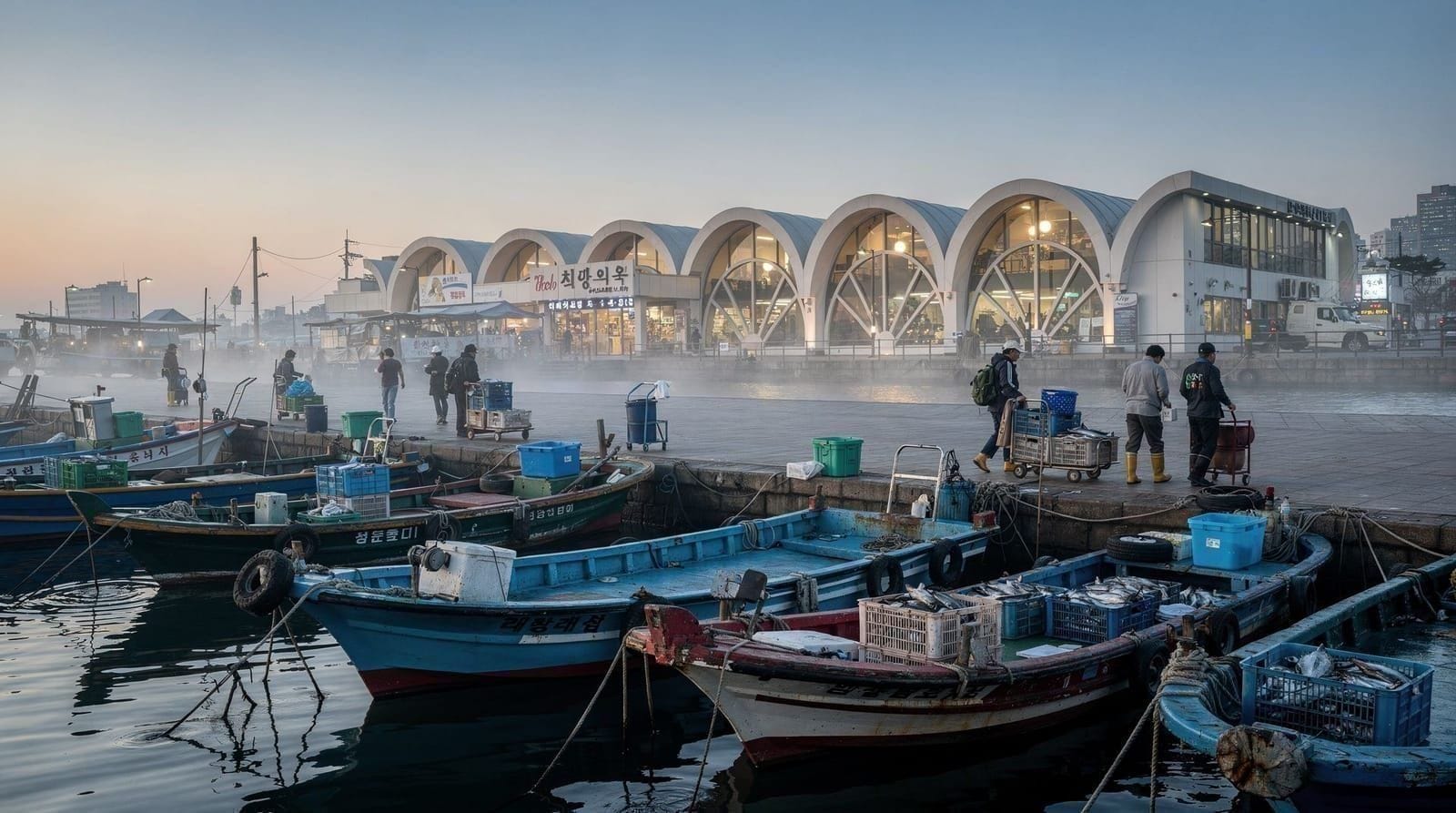 Jagalchi fish market