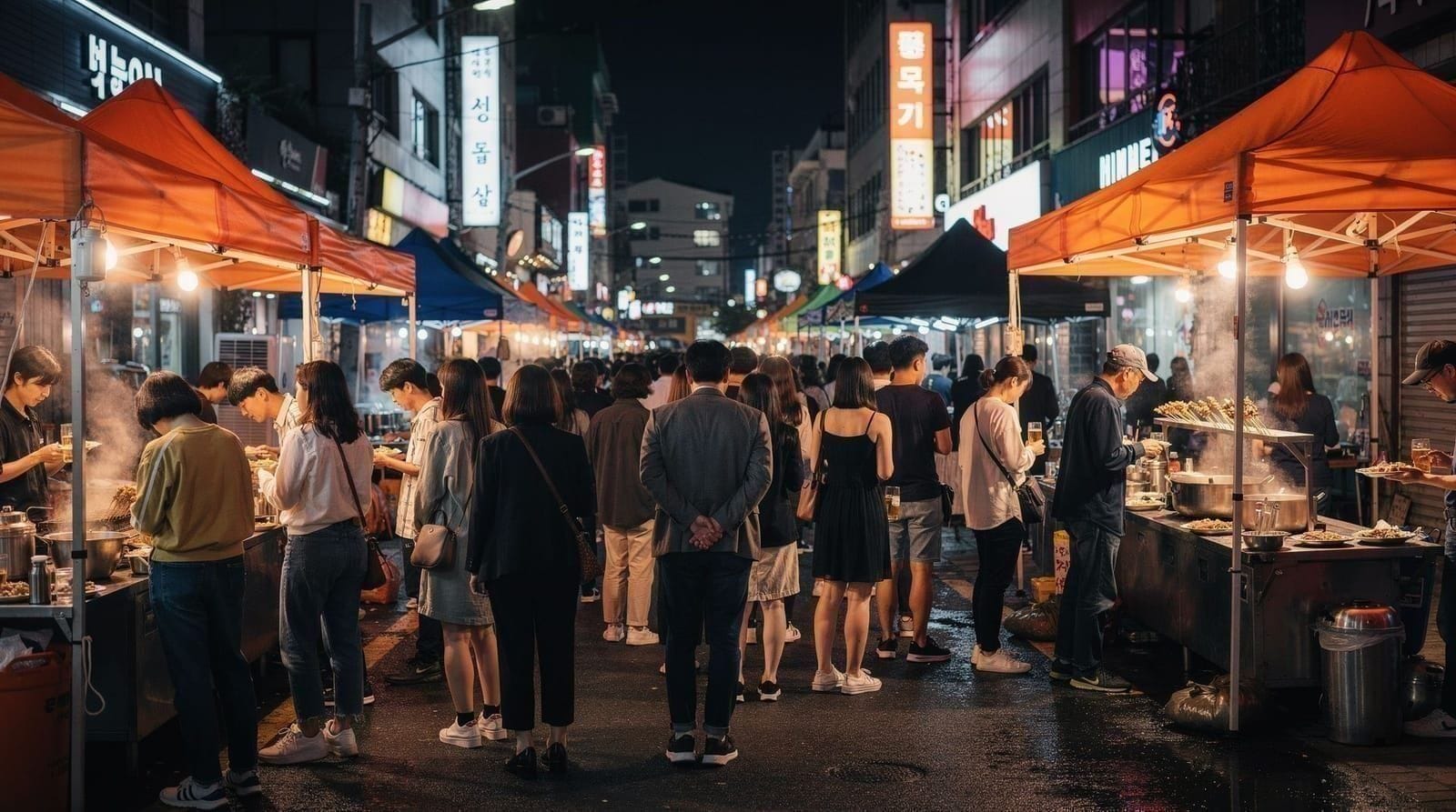 Seomyeon nightlife: Busan's biggest after-dark district