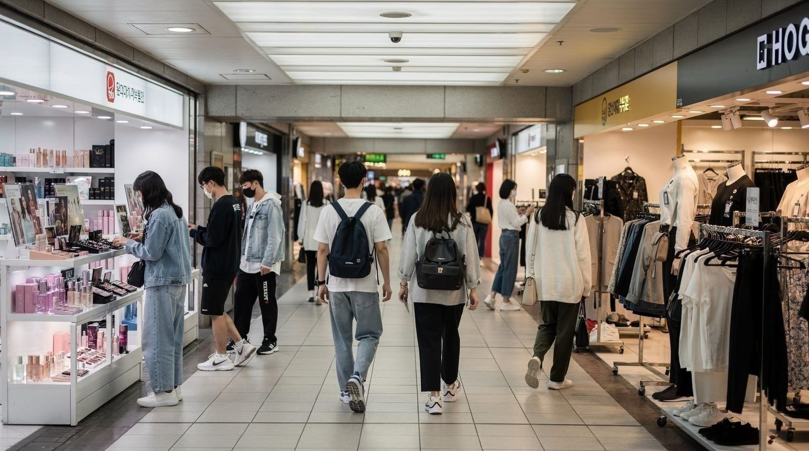 Seomyeon shopping: underground malls, beauty, and street fashion